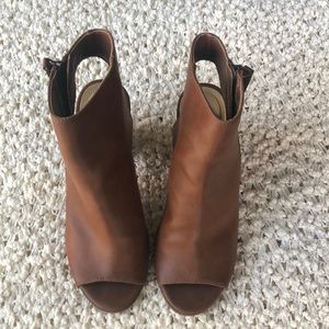 Madden Girl Naaomii Peep Toe Booties